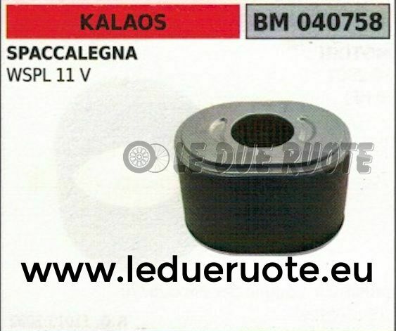 ELEMENTO FILTRANTE FILTRO ARIA SPACCALEGNA MOTORE KALAOS WSPL 11V