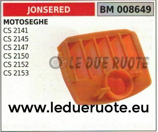 537024001 FILTRO ARIA MOTOSEGA JONSERED CS 2141 2145 2147 2150 2152 2153