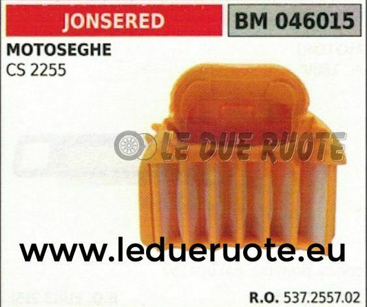 537255702 FILTRO ARIA COMPLETO MOTOSEGA JONSERED CS 2255