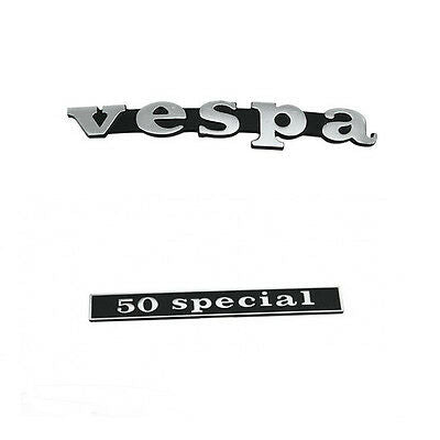TARGHETTE ANTERIORE + POSTERIORE PIAGGIO VESPA 50 SPECIAL PIAGGIO 152511 152541