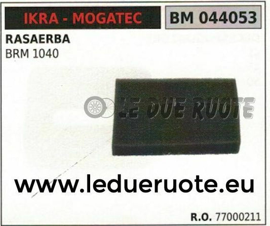 77000211 SPUGNA FILTRO ARIA RASAERBA TOSAERBA IKRA MOGATEC BRM 1040