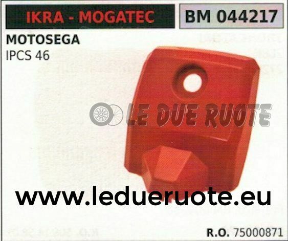 75000871 COPERCHIO SCATOLA FILTRO ARIA MOTOSEGA IKRA MOGATEC IPCS 46
