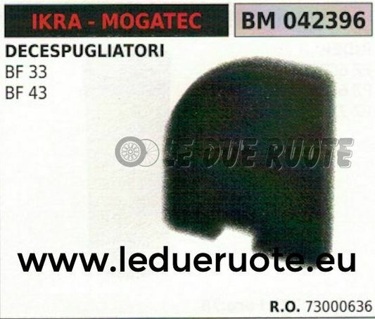 73000636 SPUGNA FILTRO ARIA DECESPUGLIATORE IKRA MOGATEC BF 33 43