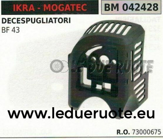 73000675 CASSA SCATOLA FILTRO ARIA DECESPUGLIATORE IKRA MOGATEC BF 43