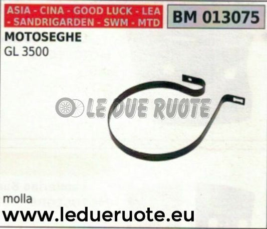 NASTRO MOLLA FRENO CATENA MOTOSEGA CINESE IMPORTAZIONE SANDRIGARDEN GL 3500