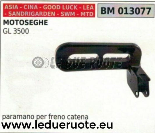 PARAMANO SALVA FRENO CATENA MOTOSEGA CINESE IMPORTAZIONE SANDRIGARDEN GL 3500