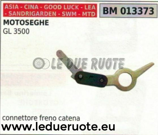 CONNETTORE FRENO CATENA MOTOSEGA CINESE IMPORTAZIONE SANDRIGARDEN GL 3500