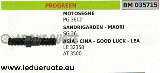 PRIGIONIERO BULLONE BARRA MOTOSEGA DA POTA CINESE CINA IMPORTAZIONE ASIA LEA ETC