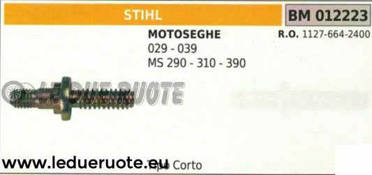 11276642400 PRIGIONIERO BULLONE BARRA MOTOSEGA STIHL 029 039 MS 290 310 390