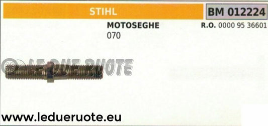 00009536601 PRIGIONIERO BULLONE BARRA MOTOSEGA STIHL 070