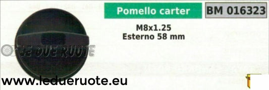 POMELLO PER SVITARE CARTER CATENA MOTOSEGA UNIVERSALE ESTERNO 58mm M 8x1.25