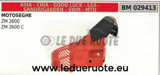CARTER CATENA PARAMANO MOTOSEGA ASIA CINESE IMPORTAZIONE SANDRIGARDEN ZM 2600 C