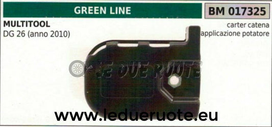 CARTER CATENA COPRICATENA POTATORE MULTITOOL GREENLINE GREENCUT GD 26 DEL 2010