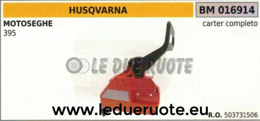 503731506 CARTER CATENA COPRICATENA COMPLETO PARAMANO MOTOSEGA HUSQVARNA 395