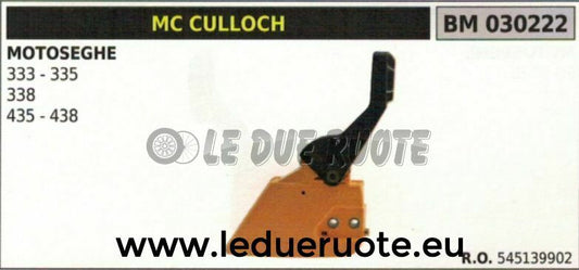 545139902 CARTER COPRICATENA ORIGINALE MOTOSEGA McCULLOCH 333 335 338 435 438