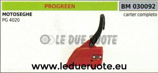 CARTER FRENO CATENA COPRICATENA COMPLETO CON PARAMANO MOTOSEGA PROGREEN PG 4020