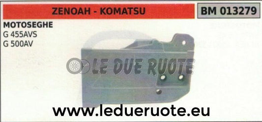 CARTER COMPLETO COPRICATENA MOTOSEGA ZENOAH KOMATSU G 455AVS 500AV