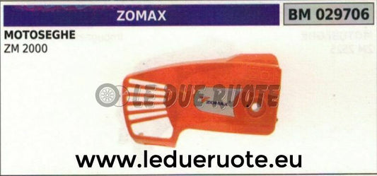 CARTER COPRICATENA SENZA PARAMANO FRENO CATENA MOTOSEGA ZOMAX ZM 2000