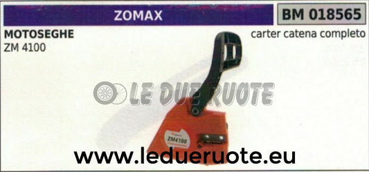 CARTER COPRICATENA COMPLETO PARAMANO FRENO CATENA MOTOSEGA ZOMAX ZM 4100