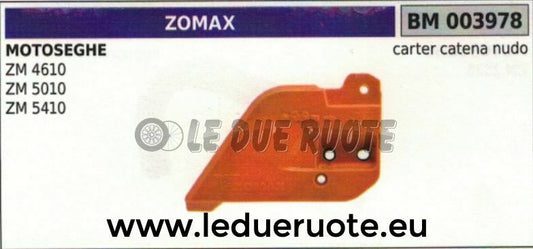 CARTER COPRICATENA FRENO CATENA MOTOSEGA ZOMAX ZM 4610 5010 5410