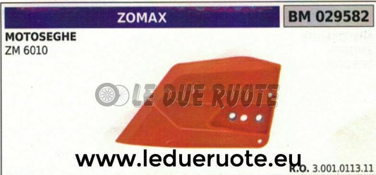 CARTER COPRICATENA FRENO CATENA SENZA PARAMANO MOTOSEGA ZOMAX ZM 6010 60cc