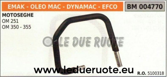 5100318 IMPUGNATURA manico tubolare MOTOSEGA OLEOMAC 251 350 355 EFCO EMAK