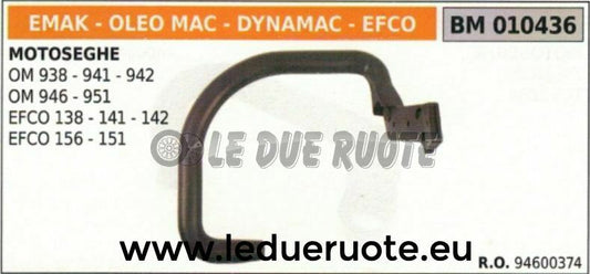 94600374 IMPUGNATURA manico tubolare MOTOSEGA EFCO 138 141 142 156 151