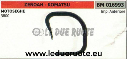 IMPUGNATURA manico tubolare manubrio ANTERIORE MOTOSEGA ZENOAH KOMATSU 3800