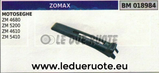 SEMI IMPUGNATURA manico tubolare manubrio MOTOSEGA ZOMAX ZM 4680 5200 4610 5410