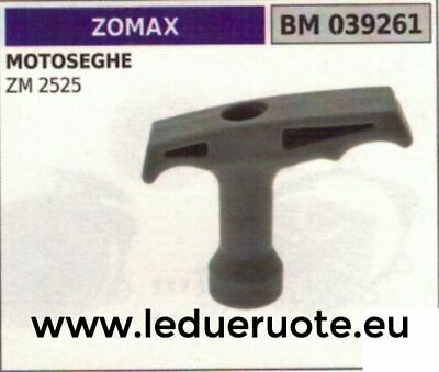 IMPUGNATURA AVVIAMENTO cordella messa in moto MOTOSEGA ZOMAX ZM 2525 DA POTATURA