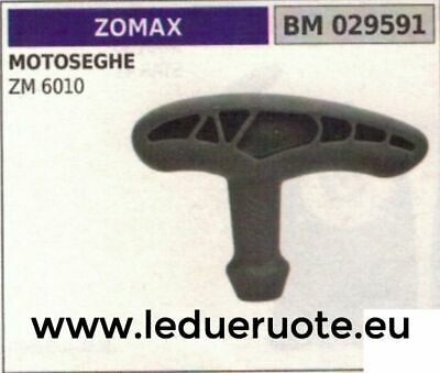 IMPUGNATURA AVVIAMENTO cordella messa in moto MOTOSEGA ZOMAX ZM 6010 60cc