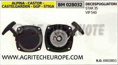6981080 CARTER AVVIAMENTO DECESPUGLIATOR ALPINA CASTELGARDEN STIGA STAR35 VIP540