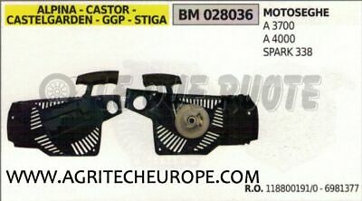118800191 CARTER AVVIAMENTO MOTOSEGA ALPINA CASTOR STIGA 3700 4000 SPARK 338