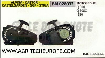 183058037 CARTER AVVIAMENTO MOTOSEGA ALPINA CASTOR STIGA CJ 300 300C J330