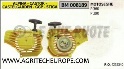 4252340 CARTER AVVIAMENTO MOTOSEGA ALPINA CASTOR CASTELGARDEN STIGA P 360 390