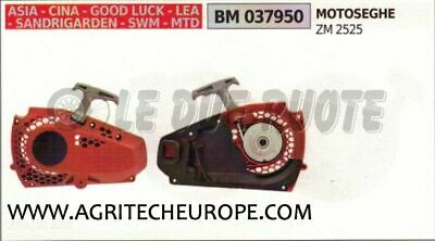 CARTER AVVIAMENTO COMPLETO MOTOSEGA CINESE CINA IMPORTAZIONE ASIA ZOMAX ZM 2525