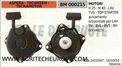 590420 CARTER AVVIAMENTO COMPLETO MOTORE TECUMSEH ASPERA TECNAMOTOR LAV TVS