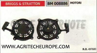 497680 CARTER AVVIAMENTO COMPLETO puleggia messa in mot MOTORE BRIGGS & STRATTON