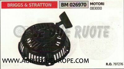 797276 CARTER AVVIAMENTO COMPLETO puleggia MOTORE BRIGGS & STRATTON 83000