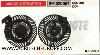 793470 CARTER AVVIAMENTO COMPLETO autoavvolgente MOTORE BRIGGS & STRATTON DOV
