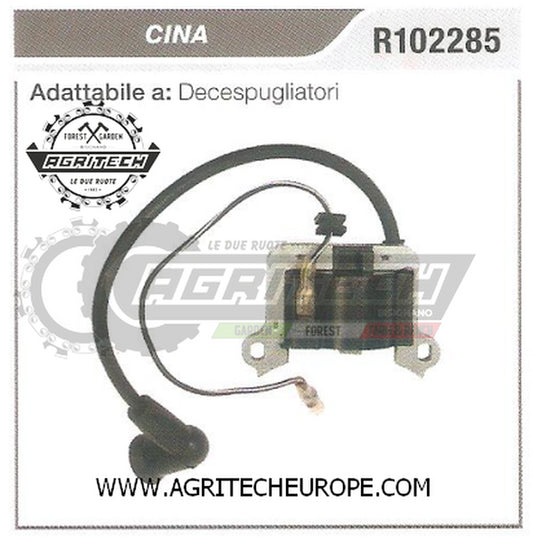 R102285  BOBINA  ELETTRONICA  CENTRALINA DECESPUGLIATORE  CINESE