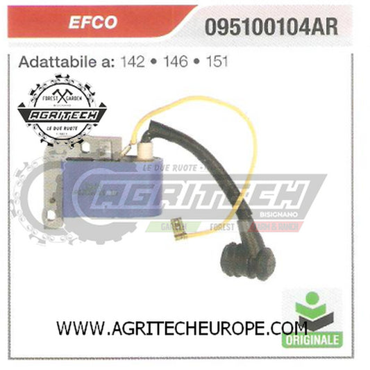 095100104AR  BOBINA  ELETTRONICA CENTRALINA MOTOSEGA  EFCO 151 ORIGINALE