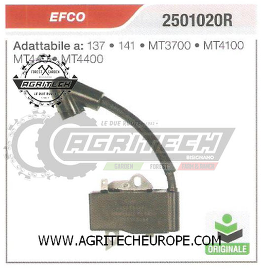 2501020R  BOBINA  ELETTRONICA CENTRALINA MOTOSEGA  EFCO MT440 MT4100 ORIGINALE