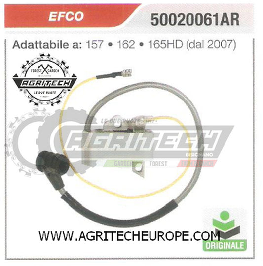 50020061AR  BOBINA  ELETTRONICA CENTRALINA MOTOSEGA  EFCO 157 162   ORIGINALE