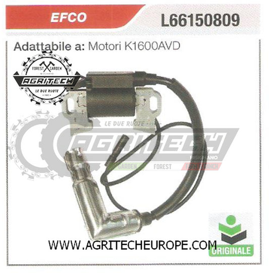 L66150809 BOBINA ELETTRONICA CENTRALINA TRATTORINO EFCO K1600AVD   ORIGINALE