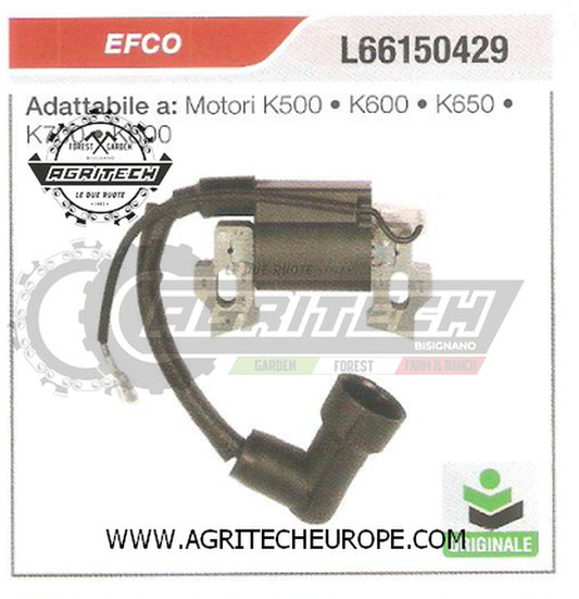 L66150429 BOBINA ELETTRONICA CENTRALINA MOTORI EFCO   K700 K800   ORIGINALE
