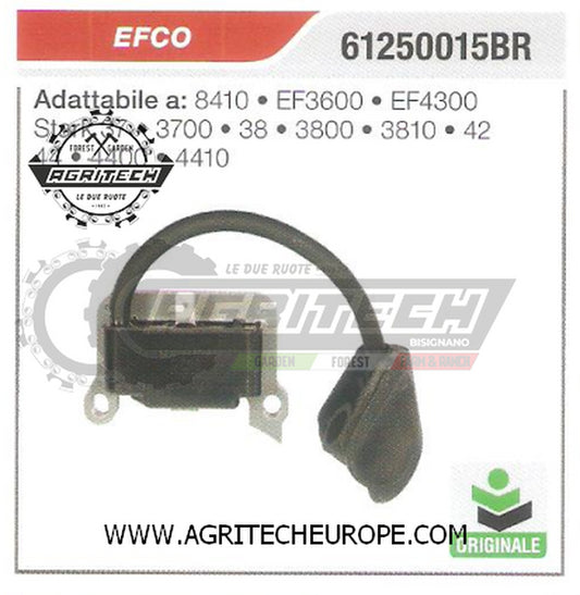 61250015BR BOBINA ELETTRONICA CENTRALINA DECESPUGLIATORE EFCO 3810 42 ORIGINALE