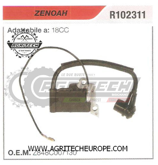 Z848C007130 BOBINA ELETTRONICA CENTRALINA MOTOSEGA ZENOAH 18CC
