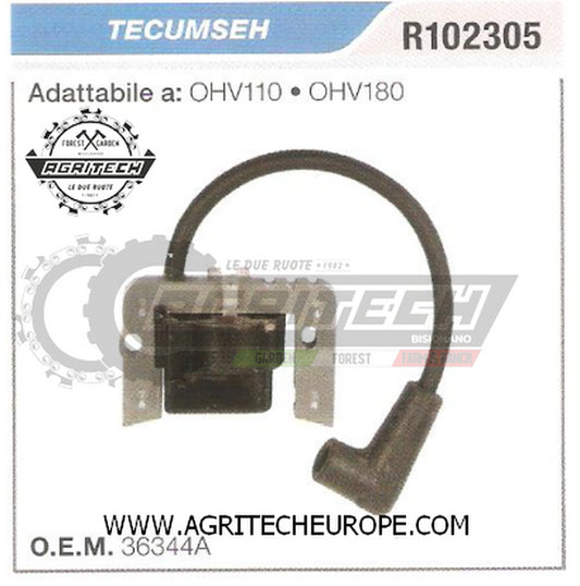 36344A BOBINA ELETTRONICA CENTRALINA  TECUMSEH MOTORI OHV110 OHV180