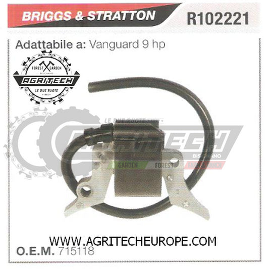 715118 BOBINA ELETTRONICA CENTRALINA BRIGGS & STRATTON  VANGUARD 9 HP